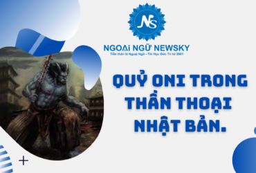 Qủy Oni trong thần thoại Nhật Bản.