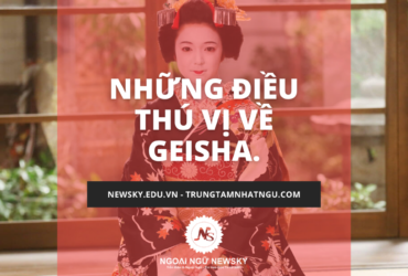 Những điều thú vị về Geisha.